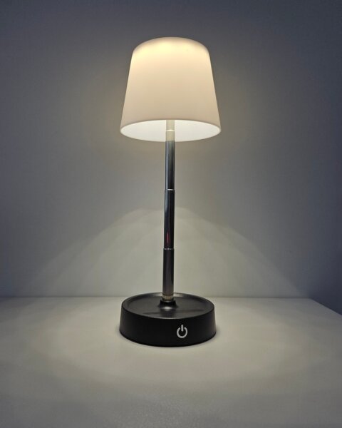 LED Stmívatelná dotyková stolní lampa LED/3W/5V USB 800 mAh bílá