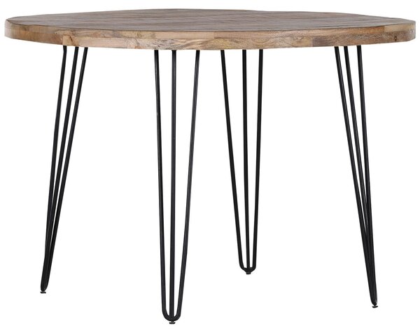 JÍDELNÍ STŮL, mangové dřevo, přírodní barvy, 105/105/76 cm Zandiara - Jídelní stoly