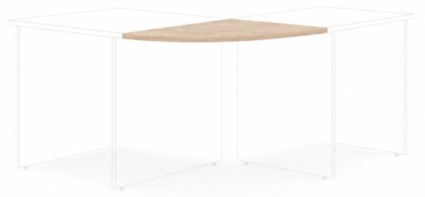 Propojovací prvek Impress 60x60 cm Barva: Ořech Dijon