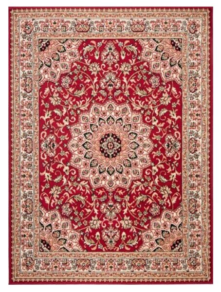 Makro Abra Klasický kusový koberec ATLAS F740A červený Rozměr: 80x150 cm