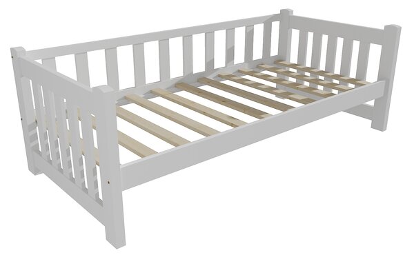 Vomaks Dětská postel DP 035 Rozměr: 70 x 160 cm, Povrchová úprava: netransparentní barva bílá