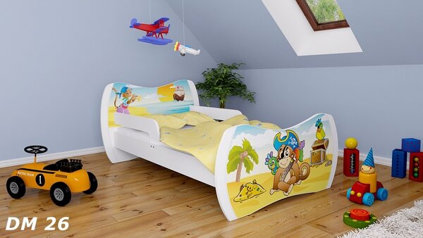 Dětská postel Dream - pirátský ostrov