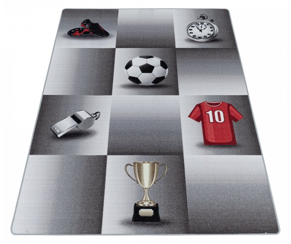 Ayyildiz Dětský kusový koberec Play 2906 grey - 140x200 cm
