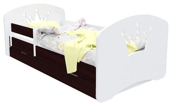 Happy Babies Dětská postel Happy Design - korunka Velikost spací plochy: 160x80, Barva: modrá