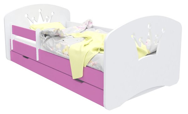 Happy Babies Dětská postel Happy Design - korunka Velikost spací plochy: 160x80, Barva: modrá