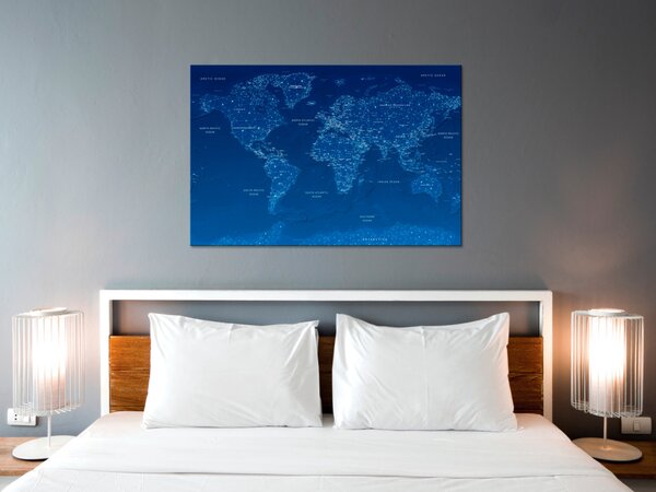 Obraz Mapa světa: World Connection