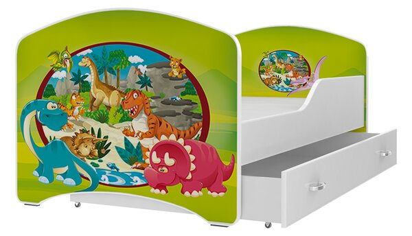 Dětská postel Jan - dinosauři