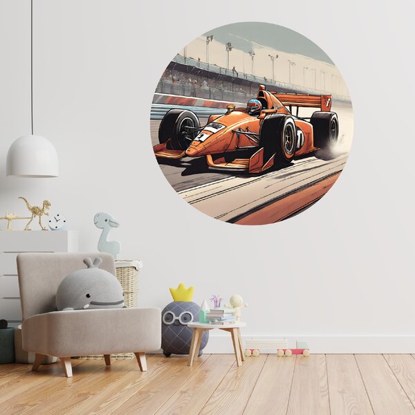 PIPPER. Kruhová samolepka na zeď "Formula" Velikost: 60cm
