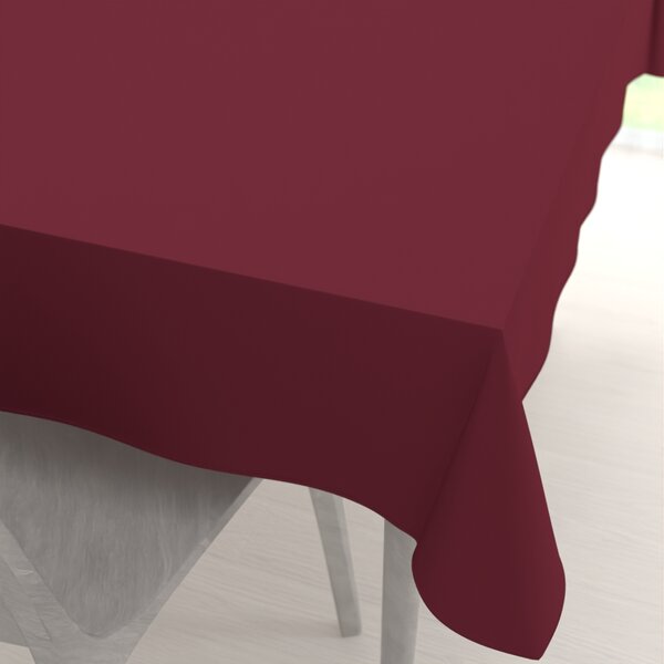 Biante Dekorační obdélníkový ubrus Rongo RG-044 Tmavě bordó 50x100 cm