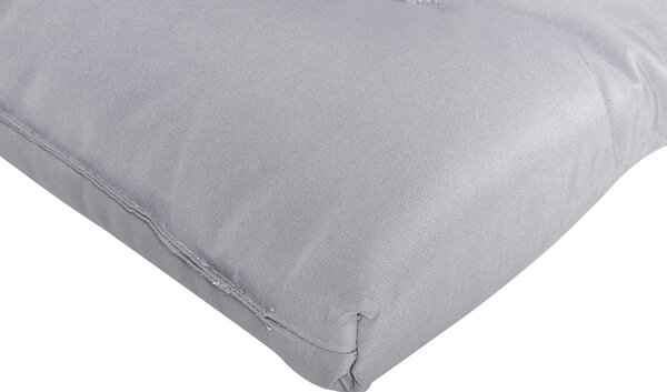 Polstr na zahradní lehátko CESANA PREMIUM 192 x 56 cm Světle šedá