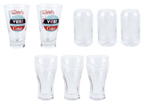 Coca Cola sada sklenic, 3 kusy / 2 kusy (100345345)