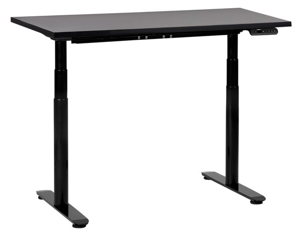 Elektricky výškově nastavitelný pracovní stůl DESTINAS Černá 120 cm 72 cm