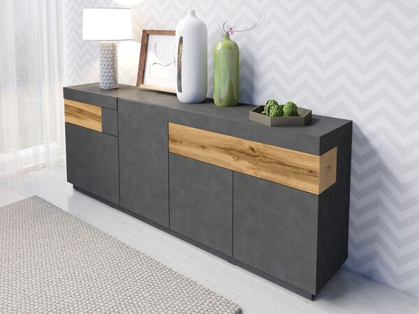 Komoda Stacey Typ 25 (matera + dub wotan). Akce -11%