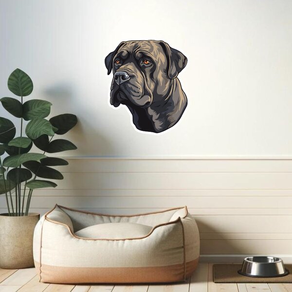 PIPPER. Nálepka Cane Corso Velikost: 60cm