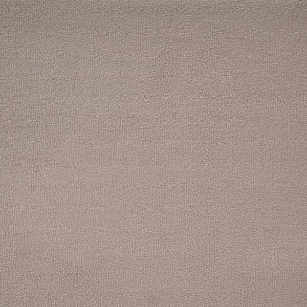 Postel Umělý samet ROUEN 140 x 200 cm Taupe