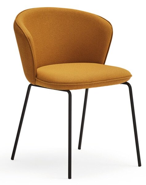 Žlutá Židle Add 53 × 59 × 77 cm TEULAT
