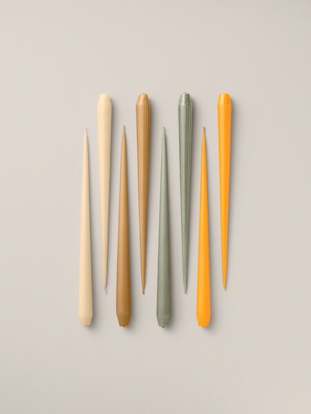 Svíčka Taper 32 cm – 69 Artichoke – set 2 ks