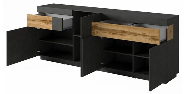 Komoda Stacey Typ 25 (matera + dub wotan). Akce -11%