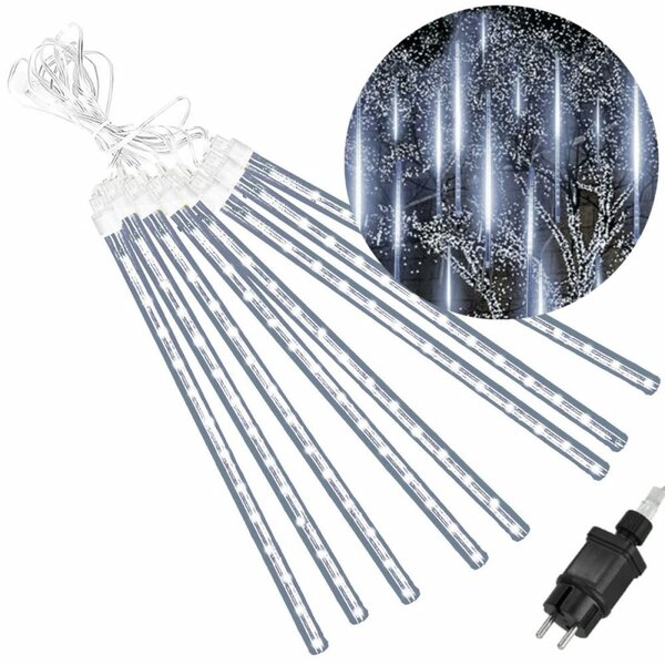 LED rampouchy 8ks - 7,2m, 288LED, IP44, studená bílá