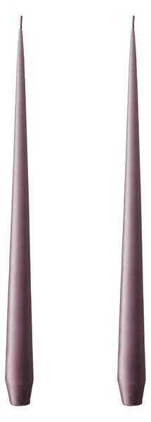 Svíčka Taper 32 cm – 42 Muted Mauve – set 2 ks