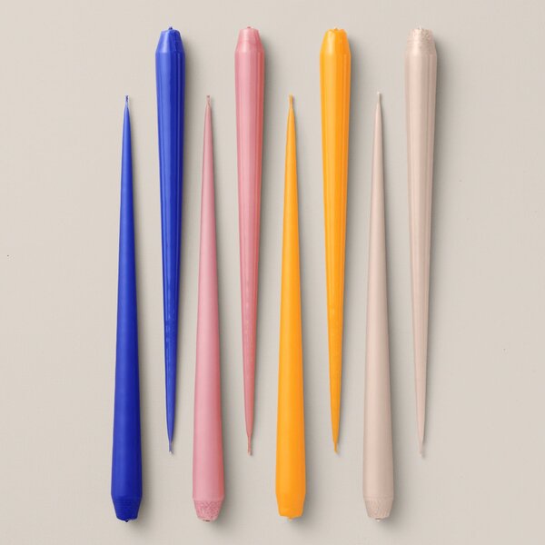 Svíčka Taper 32 cm – 48 Cornflower – set 2 ks