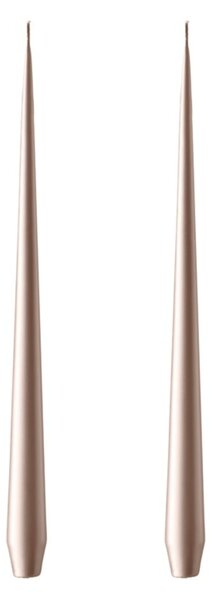 Svíčka Taper 32 cm – 94 Champagne Metallic – set 2 ks