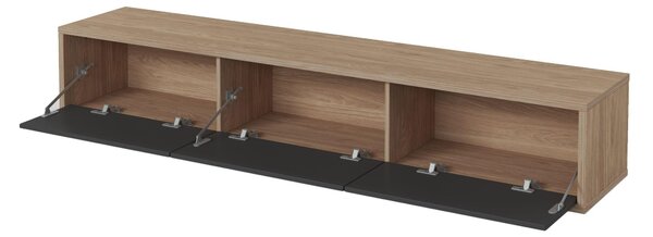 TV stolek Fiora 38 (dub olejovaný + antracit). Akce -14%