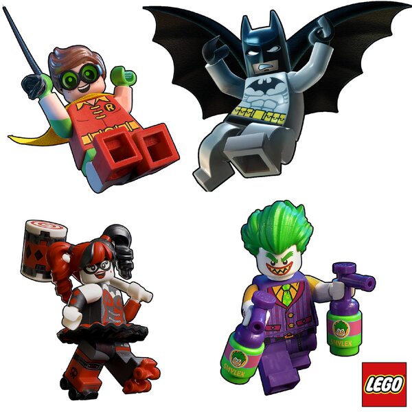 Samolepka na zeď "LEGO Batman" 60x70cm