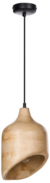 Závěsná lampa GANDAKI Mangové dřevo Světle hnědá