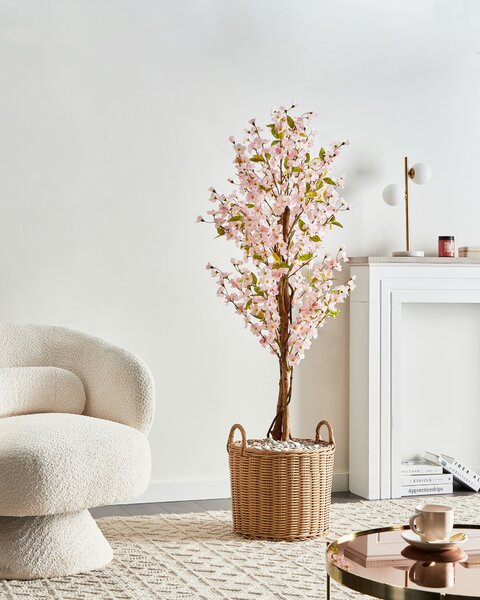 Umělá rostlina SAKURA 150 cm Růžová