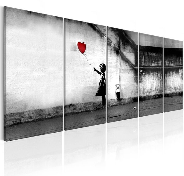 Obraz Banksy: Utíkající balón