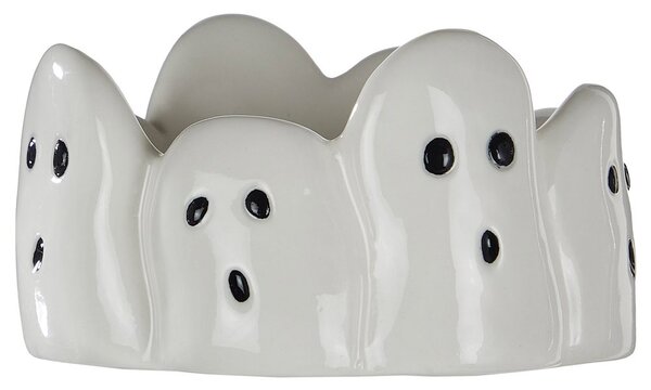 HALLOWEEN Svícen na sloupovou svíčku duchové
