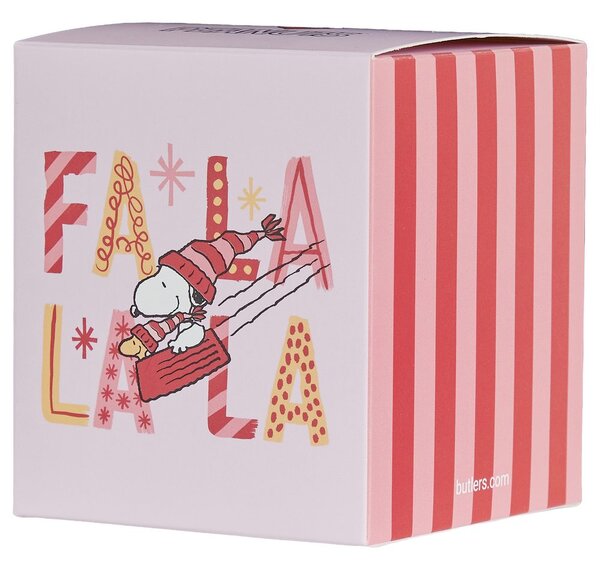 PEANUTS Vonná svíčka "FaLaLa" - růžová