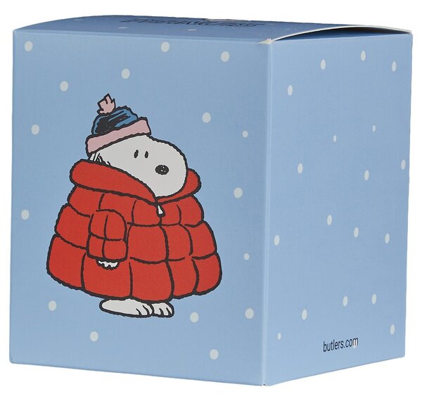 PEANUTS Vonná svíčka Snoopy v kabátku - sv. modrá