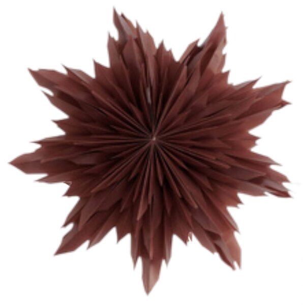 Závěsná svítící hvězda Oslo Red Ochre 44 cm