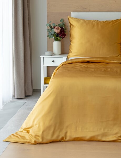 Povlečení Silk Gold 100% Hedvábí 1x 140/200