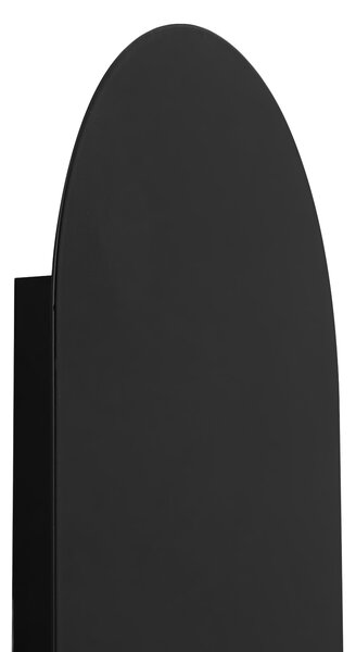 Sada 2 nástěnných lamp LEISI Černá