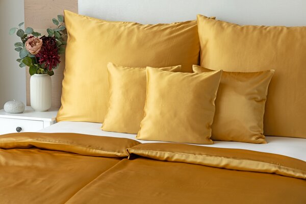 Povlečení Silk Gold 100% Hedvábí 1x 140/200