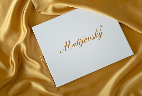 Povlečení Silk Gold 100% Hedvábí 1x 140/200