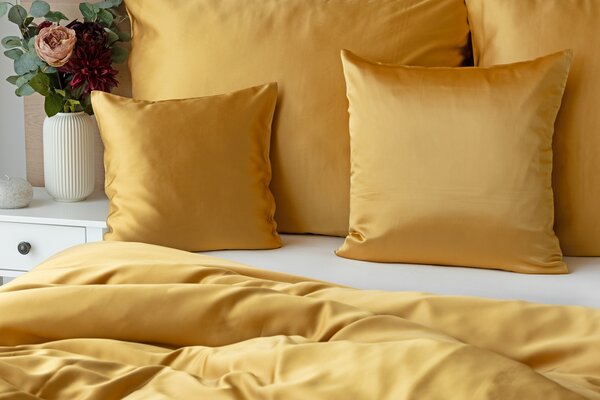 Povlečení Silk Gold 100% Hedvábí 1x 140/200
