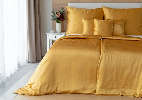Povlečení Silk Gold 100% Hedvábí 1x 140/200