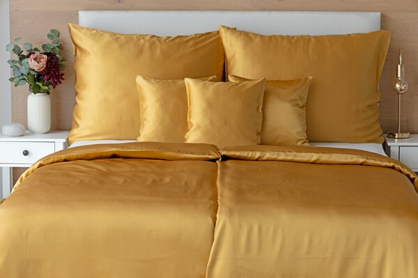 Povlečení Silk Gold 100% Hedvábí 1x 140/200