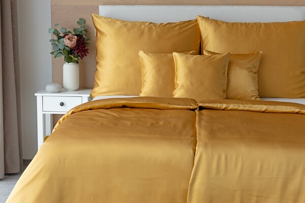 Povlečení Silk Gold 100% Hedvábí 1x 140/200