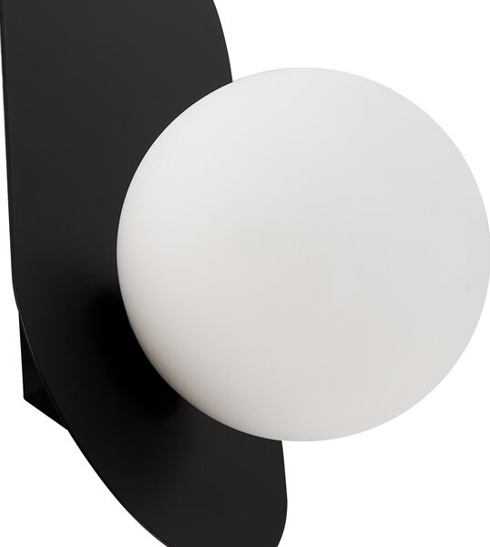 Sada 2 nástěnných lamp LEISI Černá