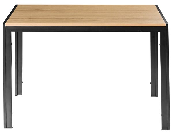 Jídelní stůl MANN Hnědá/Černá 120 cm 80 cm