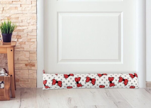 BELLATEX Polštářek válec Červená 15x85 cm
