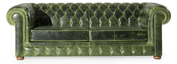 Zelená Dvoumístná pohovka Cupon 185 × 100 × 78 cm ATELIER DEL SOFA
