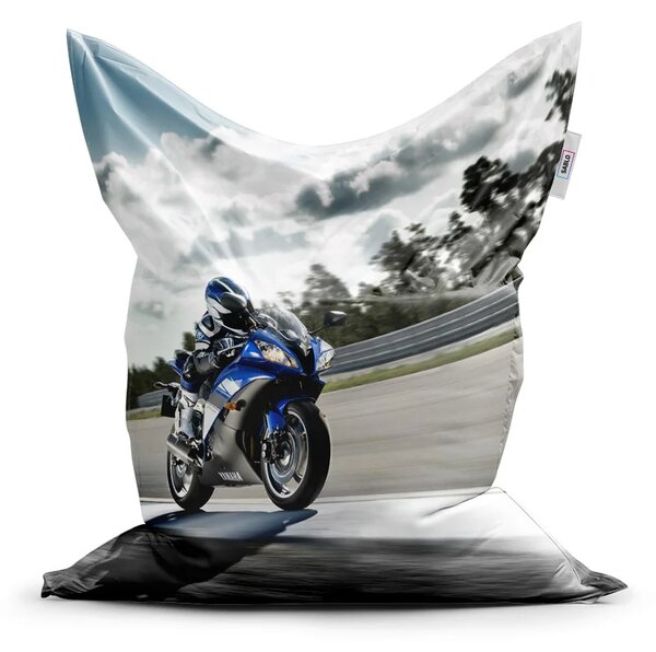 Sablio Sedací vak Classic Motorkář - 150x100 cm
