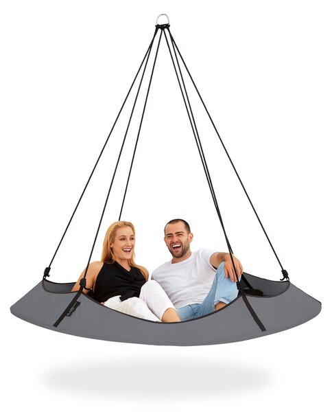 Houpačka Hangout Pod šedá (černá lana) Ostatní