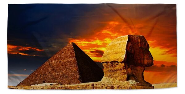Sablio Ručník Pyramidy - 30x50 cm